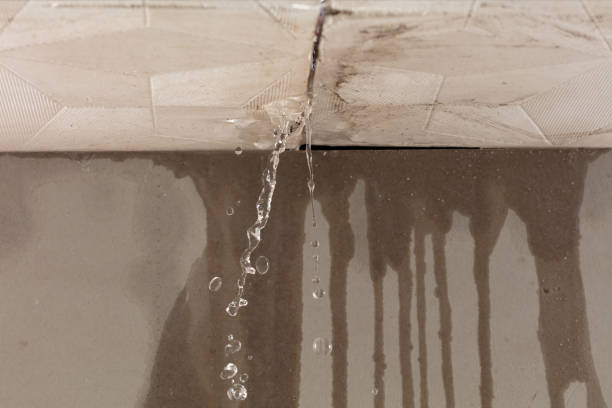 Professional Water Damage Restoration technician working in Milton, WV